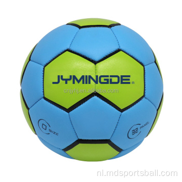 Pu aangepast logo afdrukken zachte handbalbal